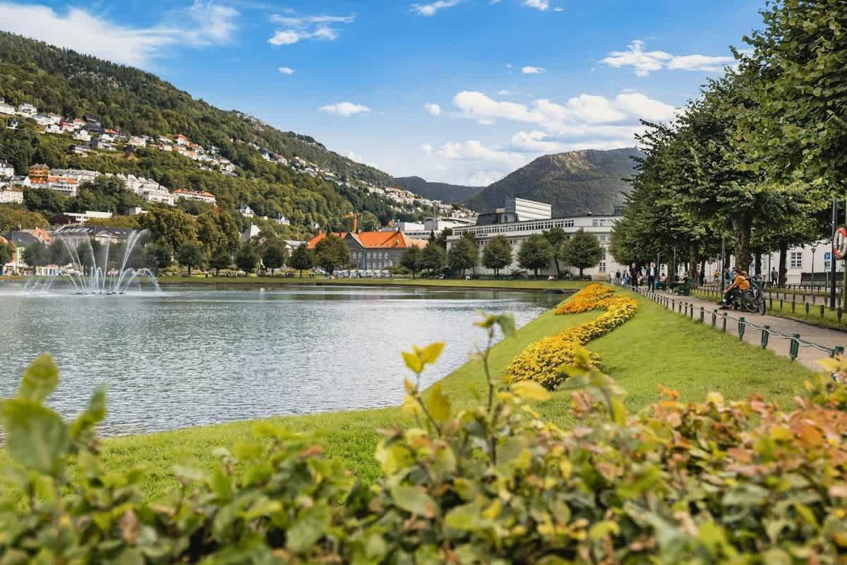 Dinbnb Homes I #1 Bnb In Bergen I Jacuzzi & Parking & Location Esterno foto